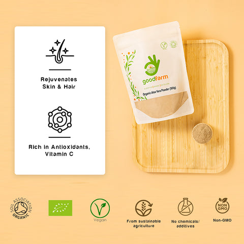 goodFarm Organic Aloe Vera Powder 500g