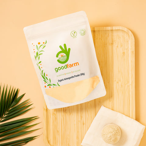 goodFarm Bio Ashwagandha Pulver 500g