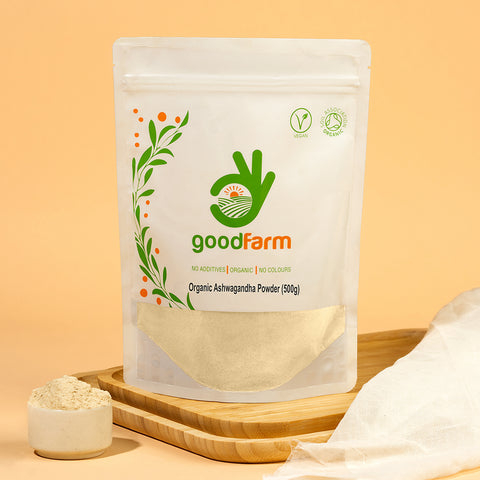 goodFarm Bio Ashwagandha Pulver 500g