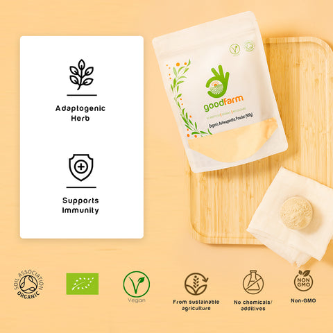 goodFarm Bio Ashwagandha Pulver 500g