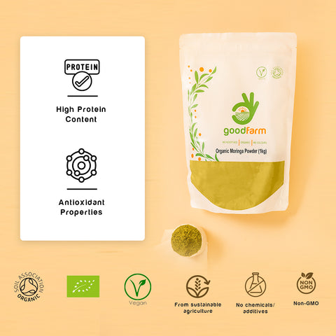 goodFarm Organic Moringa Powder 1kg
