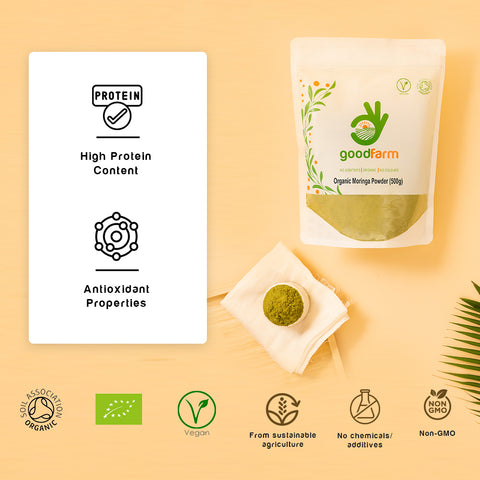 goodFarm Organic Moringa Powder 500g