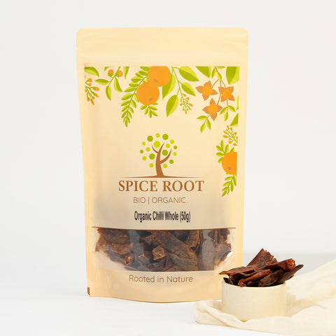 Organic Chilli Whole 50g