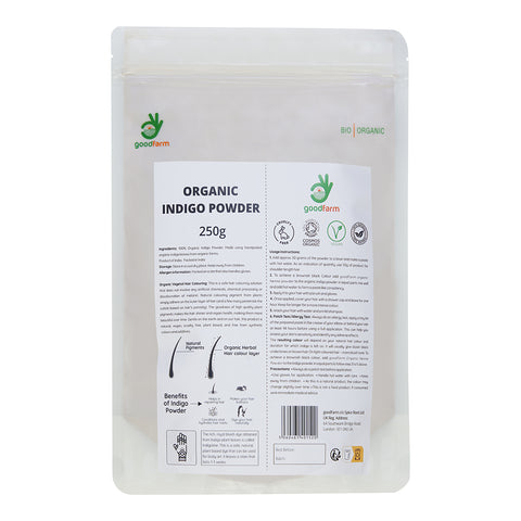 goodFarm COSMOS Organic Indigo Powder 250g