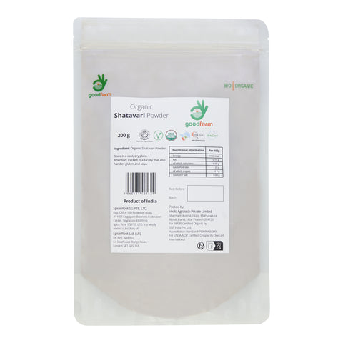 goodFarm Organic Shatavari Powder 200g