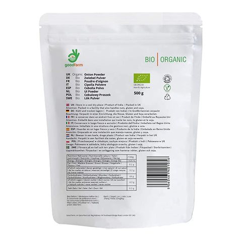 goodFarm Organic Onion Powder 500g