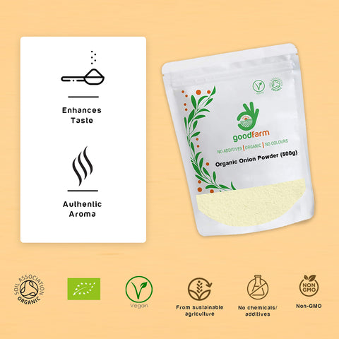 goodFarm Organic Onion Powder 500g