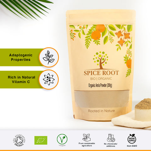 Spice Root Organic Amla Powder 200g