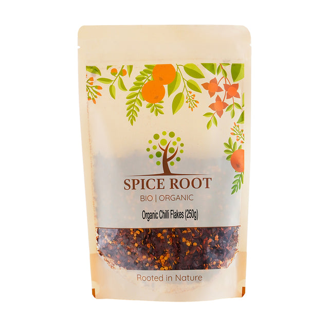 Organic Chilli Flakes 250g – Spice Root